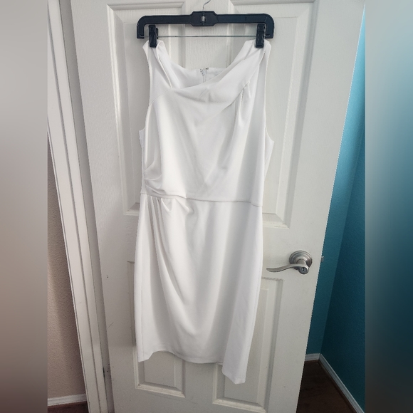 White Calvin Klein Dress - Picture 1 of 3